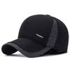 Winter Mens Baseball Cap With Fleece Lining For Warmth And Windproof Comfort