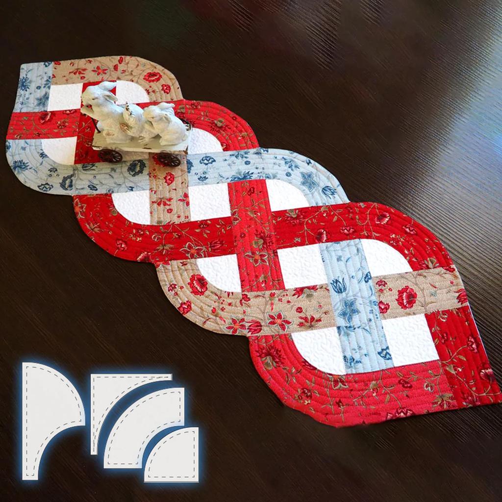 Tablecloth Braided Template Quilting Tablecloth Sewing Ruler Templates Quilting Template Sewing Ruler Templates DIY Quilting