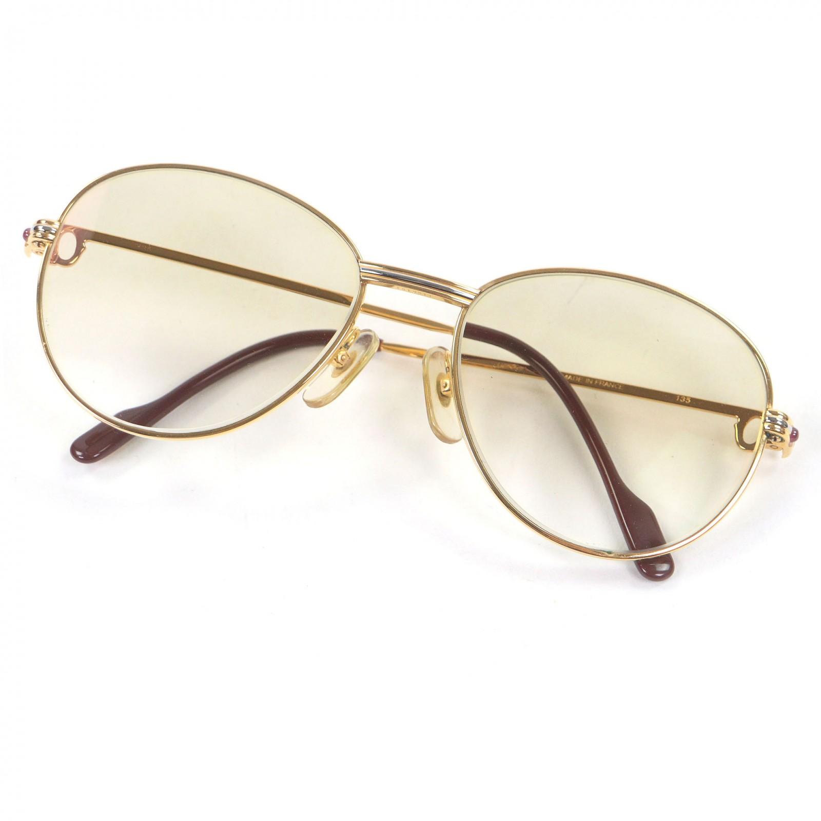 

Very Good Cartier sunglasses Trinity 2P Pink Gemstone gold Used