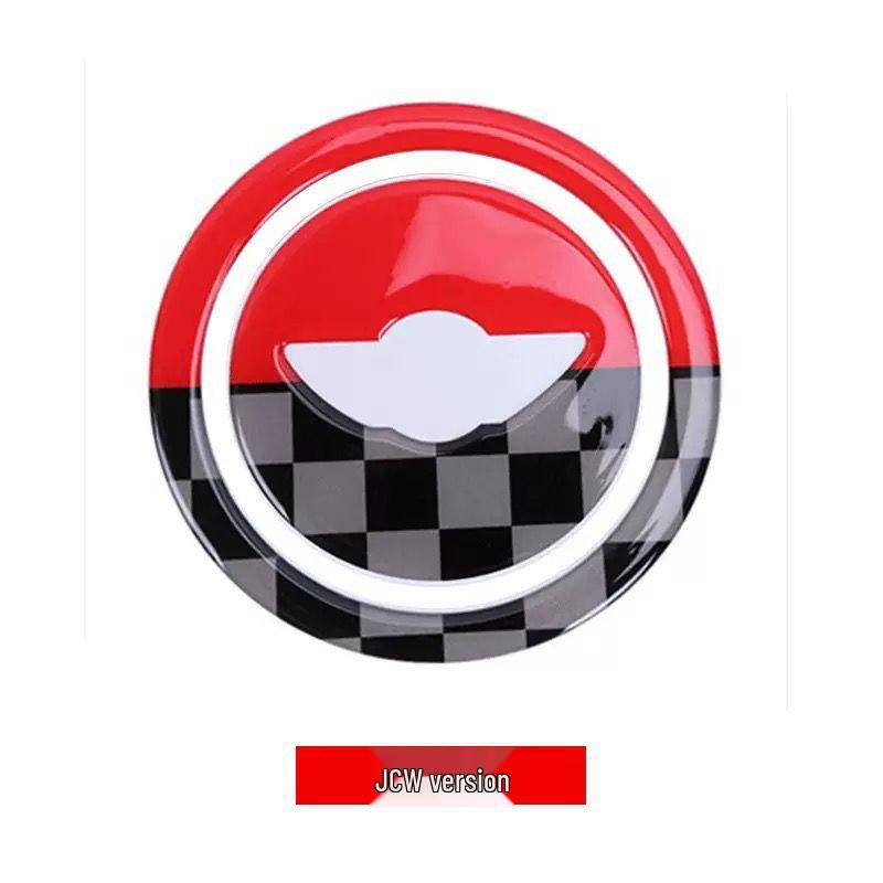 BMW MINI Cooper Interior Steering Wheel Logo Customization Sticker