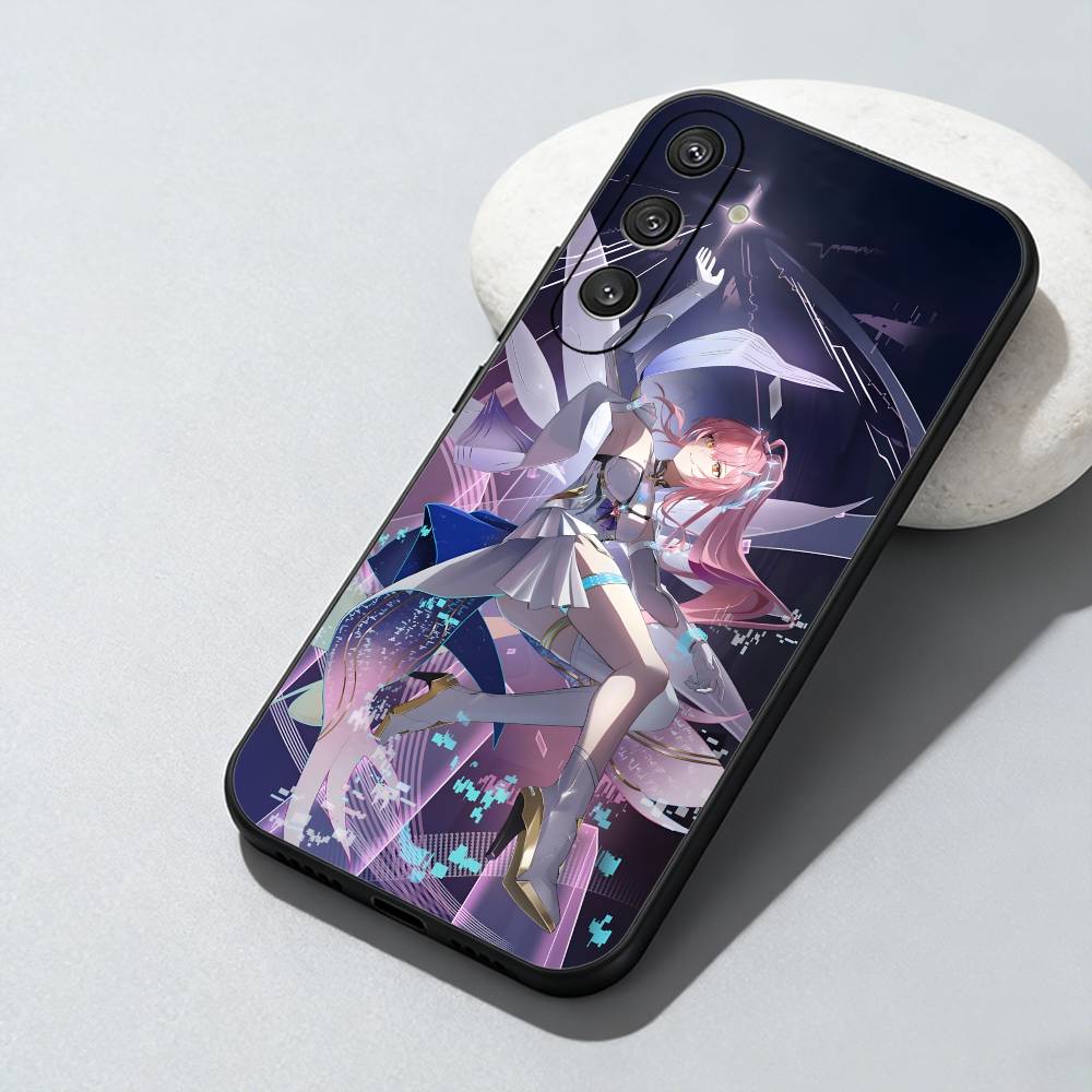 

Beauty A-Aemeath Game WuWa Phone Case For Samsung Galaxy A73,A72,A71,A70,A52,A51 Others Soft Black Cover Samsung a21