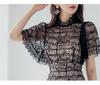 YUANYUAN Party Club Cocktail Summer Tight Short Glue Midi Mini Cabaret Sizes Women's Dress, Dress, Cache-Coeur Dress, Dress, Lace, Shirley, Sheer,