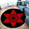 Famous cartoon NARUTO protagonist Uzumaki Naruto round carpet soft home decoration anti-slip door mat outdoor picnic mat carpet M2