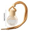 Car Hanging Pendant Car Air Outlet Freshener Diffuser Bottle Practical Universal 10ml Multifunctional Aromatherapy Decor