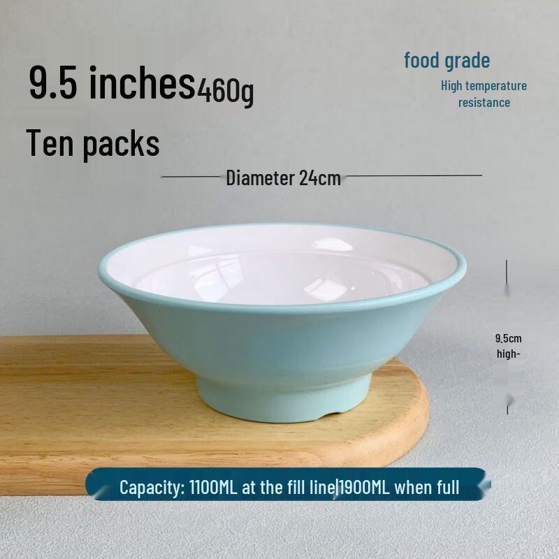 Maidekai A5 Melamine Ramen Bowl 9.5 inch