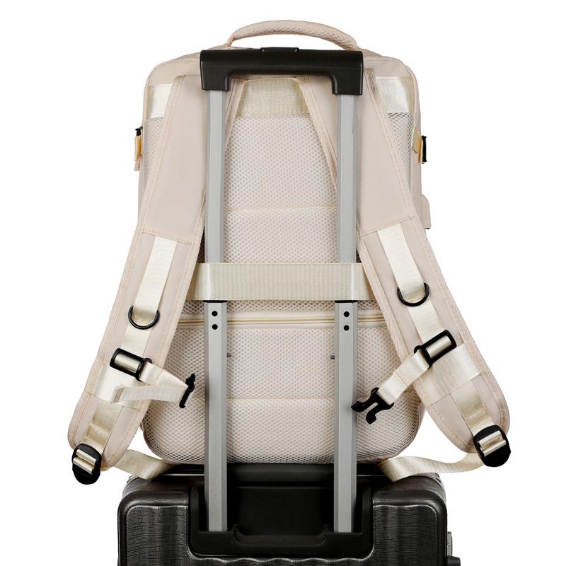 Customizable Men's Backpack: Large-Capacity Travel Bag, Business Laptop Bag, Portable Student Luggage