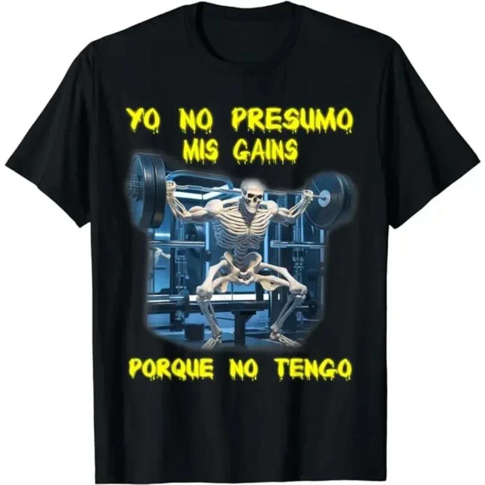 

Funny Gym Men T-Shirt Humorous Men Top Tee Tshirt Exercise Halloween XXXL