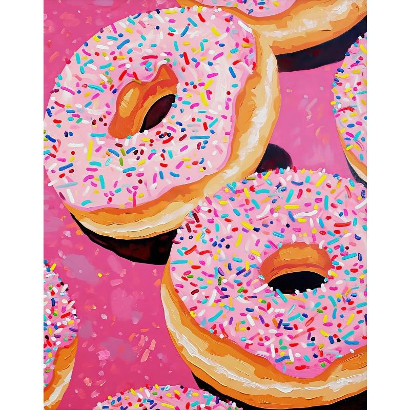 Pink Style Art Poster Cowgirl Hat Disco Ball Dessert Trendy Travel Bow Canvas Painting Wall Prints Picture Dorm Home Decor