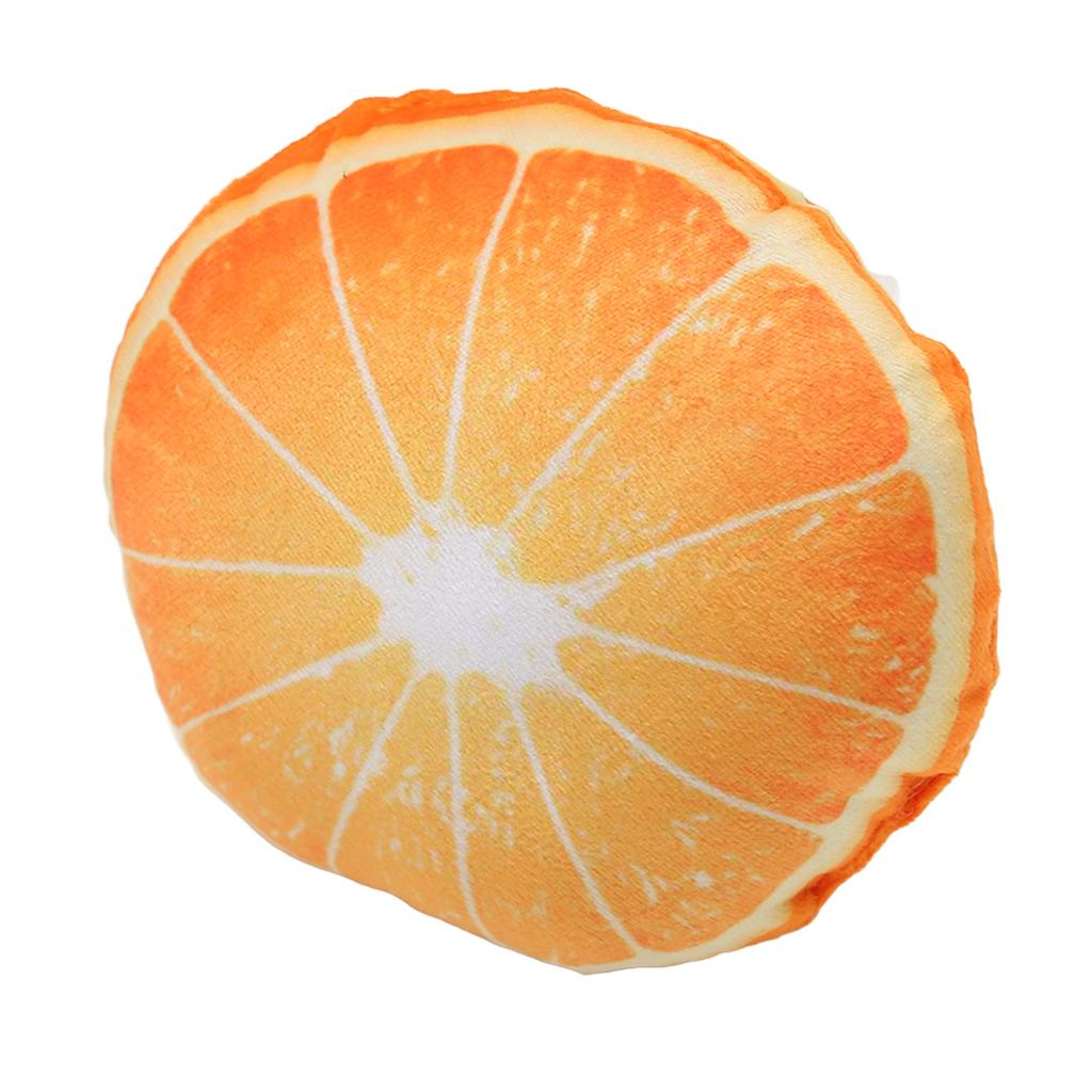 Fruit Plush Dog Toy Cartoon Cute Interactive Soft Bite Resistance Squeaky Plush Dog Toys for Small