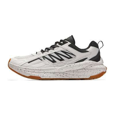 Comfortable Versatile Fabric Synthetic Leather Non-Slip Wear-Resistant Low-Top Casual Running Shoes Men Sneaker Gray Black 912435507-5