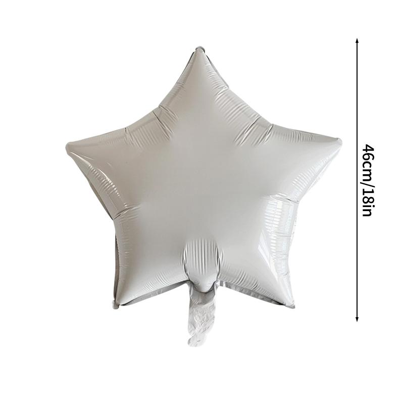 Star Heart Shape Balloon Birthday Party Ballon for Kid Girl Cute Number Aluminum Film Ballons Baby Shower Wedding  Party Gifts