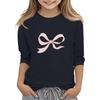 Children's 3/4 Sleeve O-neck  Daily Casual  Printed Top