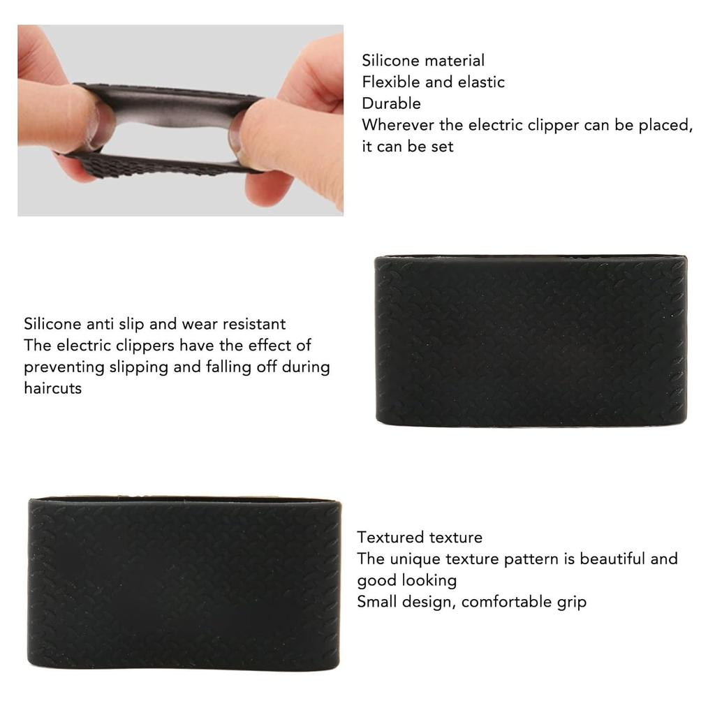 Clipper Bands, Barber Clipper Bands, Silicone Slip Heat Electric Clipper Protective Sleeve for Baber Tool