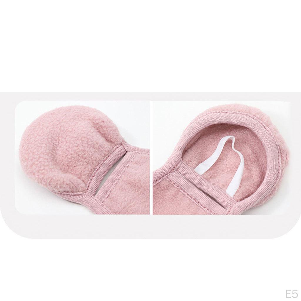 Earmuffs Covering Cold Weather Mouth Balaclava Unisex Breathable Hole Ear Warmer for Skiing Outdoor