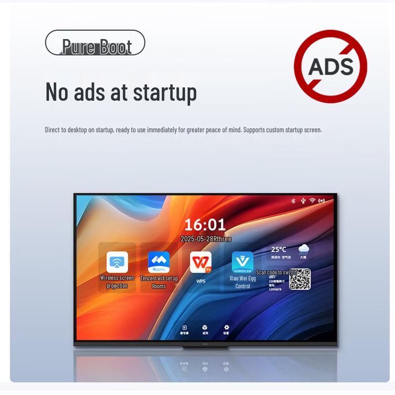 Skyworth 75-inch 4K UHD Conference Flat Panel Display (CN version)