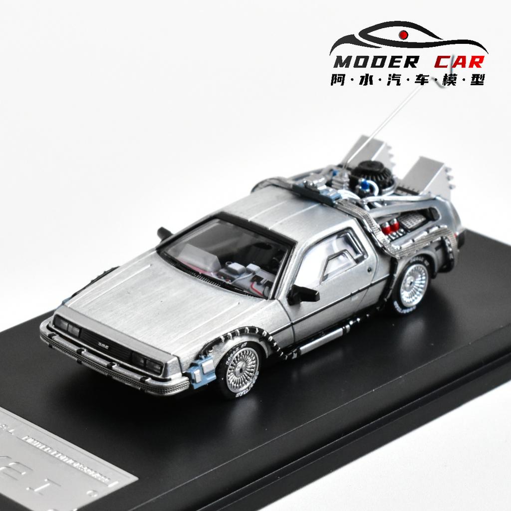 MJ 1:64 Zurück in die Zukunft DeLorean DMC 12 Sammlung Diecast Modellauto