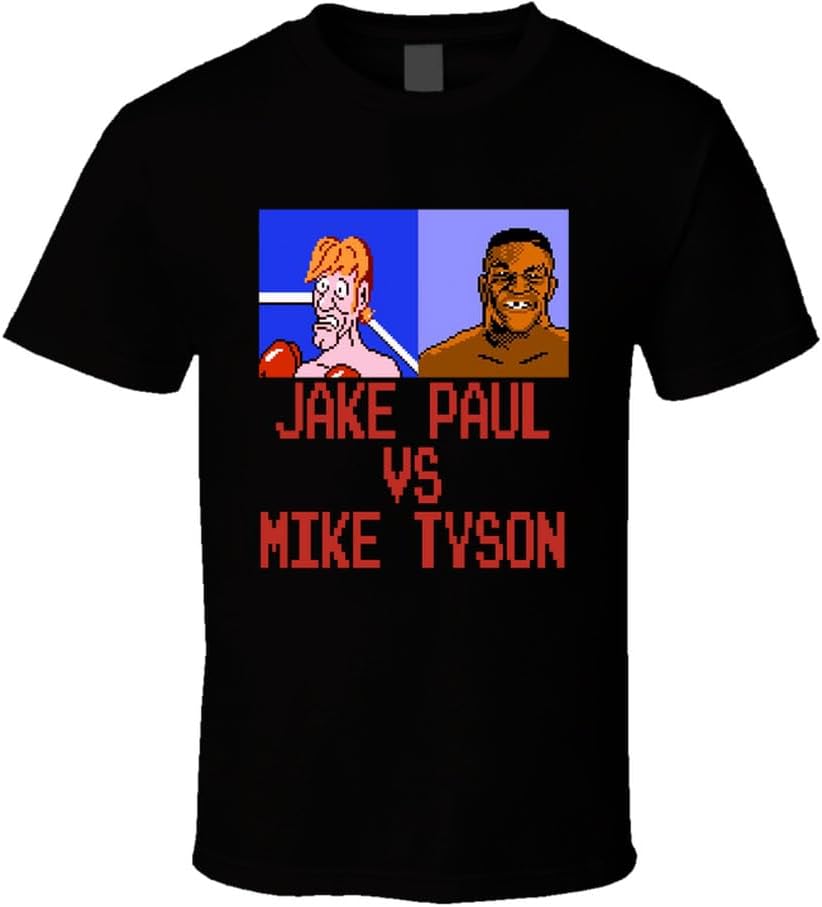 Mike Tyson Punch Out Game design 100 cotton summer casual Oneck short sleeve printed mens Tshirt S