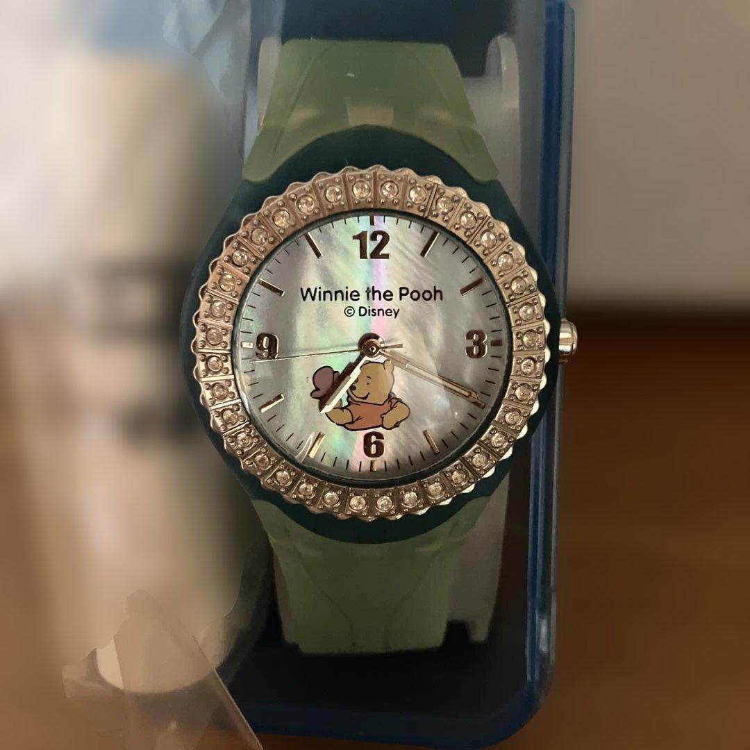 Negotiable moving disposal Not brand unused Winnie Pooh wristwatch stones.