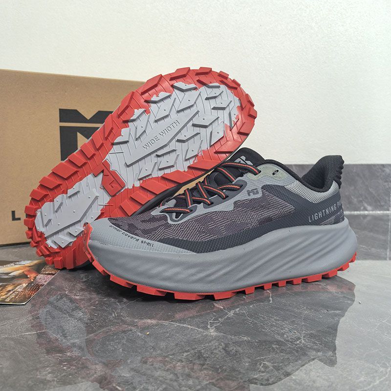 Classic Brand Comfortable Thick Soled Wide Footed Off-road Running Shoe Top Quality Anti Slip Walking Jogging Shoe Running Shoe