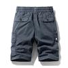 Men's Casual Color Outdoors Pocket Beach Work Trouser Cargo Shorts Pant