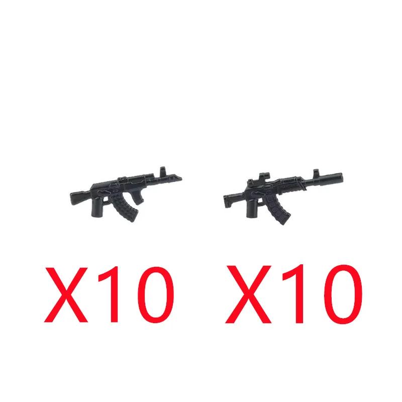 MOC Military Building Blocks Accessories Weapons Guns Special Forces Soldiers AKM Rocket Launchers Night Vision Toys Gifts X036