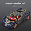 1/32 Scale Pagani Huayra BC Model Diecast Metal Racing Car Vehicle Model Simulation Sound and Light Children Toy Gift