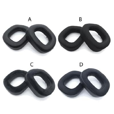 1 Pair Ear Muffs Earphone Cushion Repair Part for HS80 RGB Headphones Repair