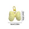 Porte-clés Nœud Simple et Doux Tendance Pendentif Nœud 3D Porte-clés Pour Femmes Filles Décoration Suspendue de Sac à Dos Créative Cadeaux