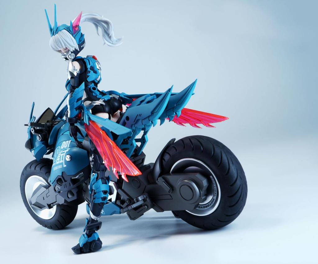 Doyusha NUKE MATRIX CYBER FOREST FANTASY GIRLS Cyclone Hopper Fung First Edition Limited Edition Approximately 170mm Plastic Model Kit “Yip Sim” 1/12
