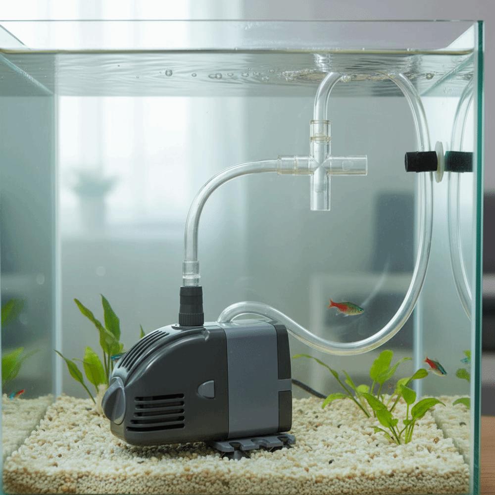 6/14/24w Aquarium Water Pumps Ultra-Quiet with Suction Cups Fish Pond Pump Adjustable Flow Submersible Filter Pump Tank