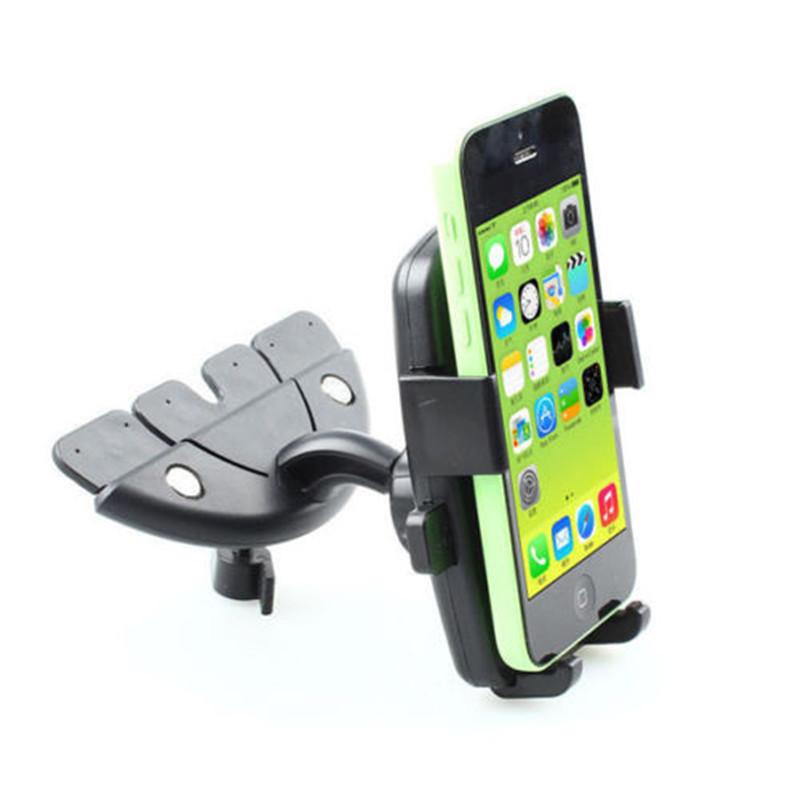 360 Degree Rotatable Car Holder CD Slot Mount Bracket for iPhone Samsung