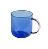 Floriddle Borosilicate Mug Glass Mug Heat-resistant Glass Cup Drinkware Tea Juice Milk Cup Coffee Mug Home Water Glasses