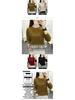 Women's Plus Size Round Neck Knitted Sweater: Fashionable Autumn/Winter Long Sleeve Warm Pullover
