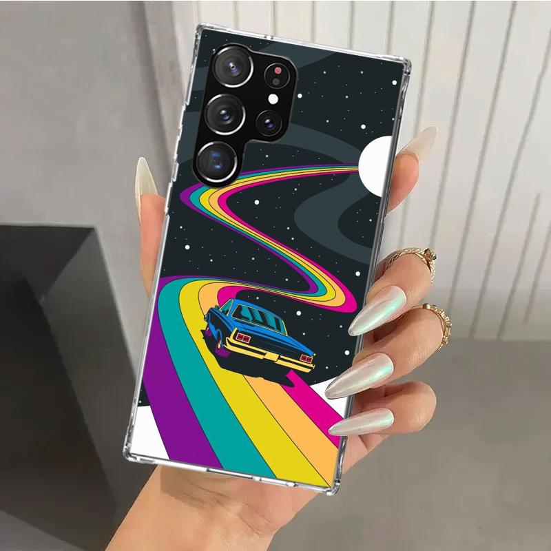 

Love Is Love LGBT Rainbow Phone Case for Samsung Galaxy S25 S24 S23 Ultra S22 S21 Plus S20 FE S10 + S10E S25U Soft Print Shell S Samsung S25 Ultra