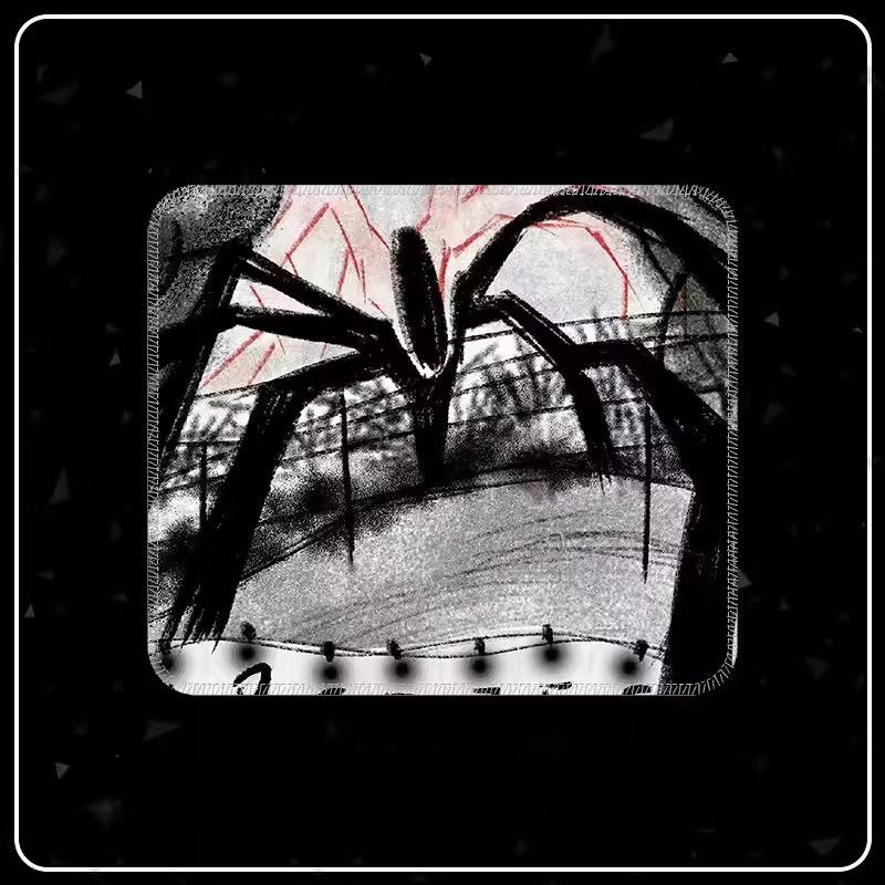 Stranger Things Mauspad Europäisches und Amerikanisches Stranger Things Graffiti Leder-Mauspad Rutschfest und schmutzabweisend waschbares Büro-Tastaturpad