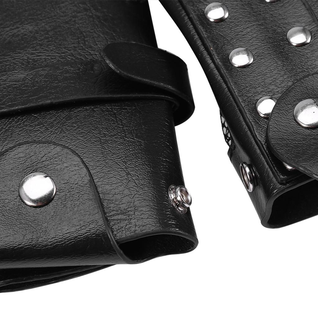 Hair Care Waist Pack Hair Scissors Comb Bag Hairpin Bottle Bag Salon Hairdressing Tool Brown