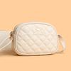 Small Square Bag Lingge Women's Shoulder Bag Large Capacity Crossbody Bag