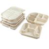 Biodegradable Corn Starch Compartmented Meal Box