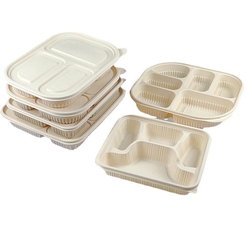 Biodegradable Corn Starch Compartmented Meal Box