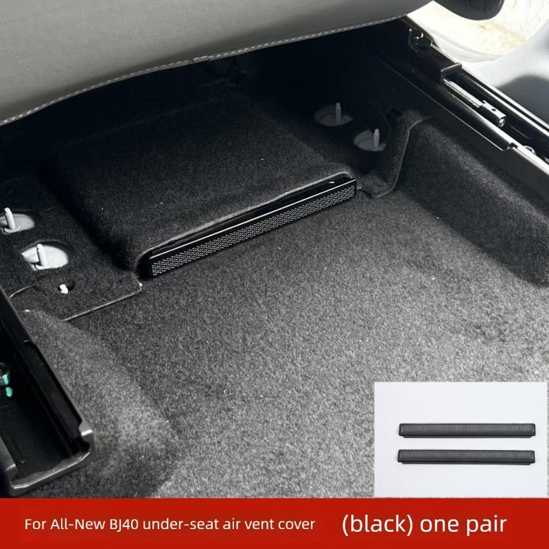 For Under‑Seat Air Outlet Dust Cover, Air Vent Protective Cover Interior Decoration for All‑New BAIC BJ40E/C 2024‑2026 Models
