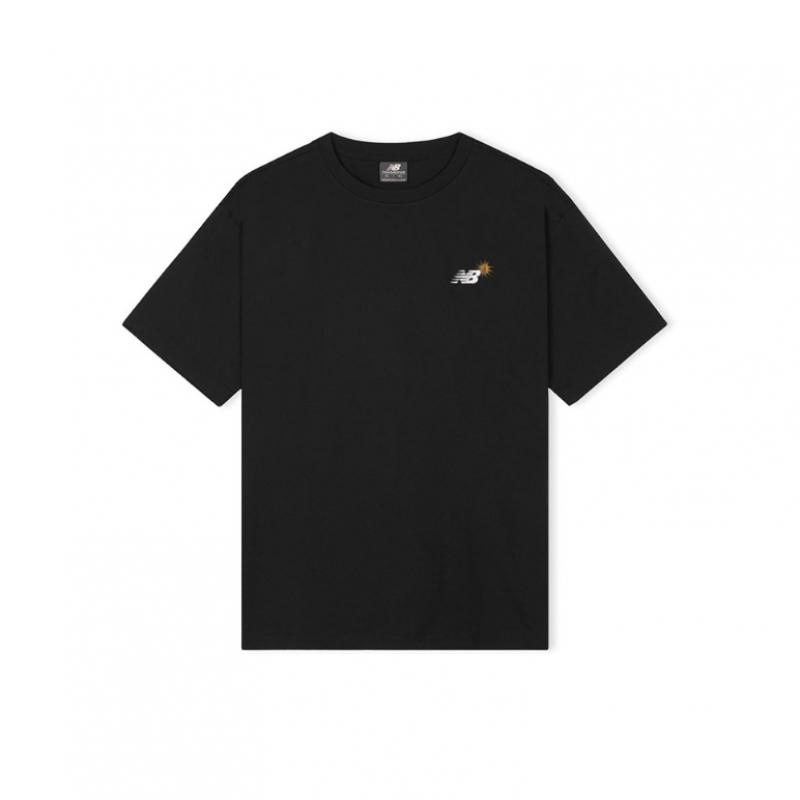 New Balance Men Sunny Rainy WaTer LeTTering T shirT Nbneg31653