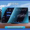 High-Definition Tempered Protective Film for BYD Han EV/DMI Navigation and Console Screen