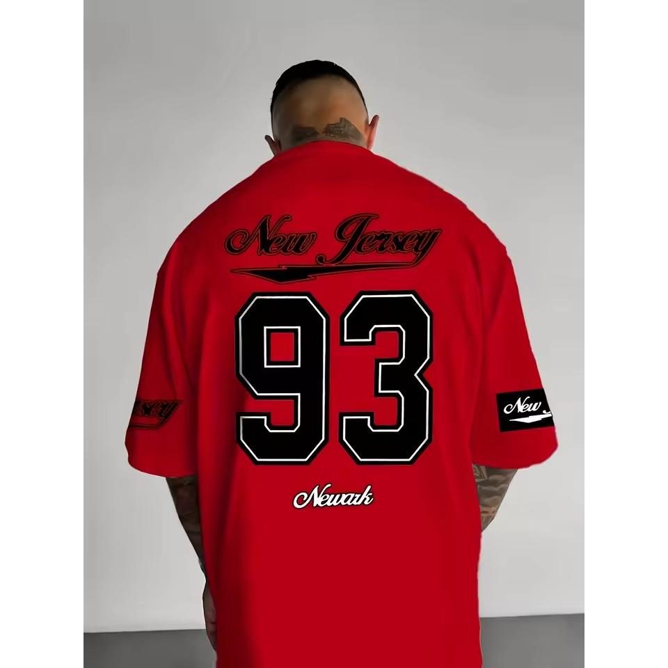 Summer Streetwear Casual Fashion Simple 3D Digital Printed Soft Comfortable Breathable Lightweight Men's T-shirt