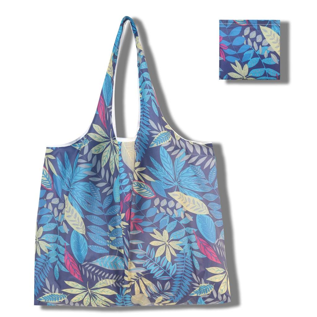 Eco-Friendly Large Capacity Foldable Tote Bag - Creative, Portable, Printed, and In Stock
