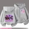 2026 Herbst Magic Fantasy Reißverschluss Hoodie für Mädchen Jungen Süßer Prinzessinnen Stil Pullover Sweatshirt Trendiger Koreanischer Stil Tägliche Freizeitkleidung