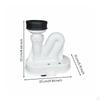 Urinal Drain Offset Connector Adjustable Design Waste Pipe Adapter Antiscent Barrier Plumbing