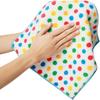 5Pcs/10Pcs Colorful Polka Dot Cloths, Absorbent Cloths, Cleaning Cloths, Hand Wiping Cloths