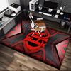 Rangers FC Carpet, Non-slip Office Chair Rug, Digital Print Home Area Rug, Unique Festival Decorations