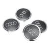 For Audi  A360/61/68/69mm Car Wheel Center Hub Cap Rim Cover Car Goods For Audi B7 B5 B6 B8 B9 8P A3 A4 A5 A6 A7 A8 TT Q3 Q5 Q7 Q8 A1 8V 8L