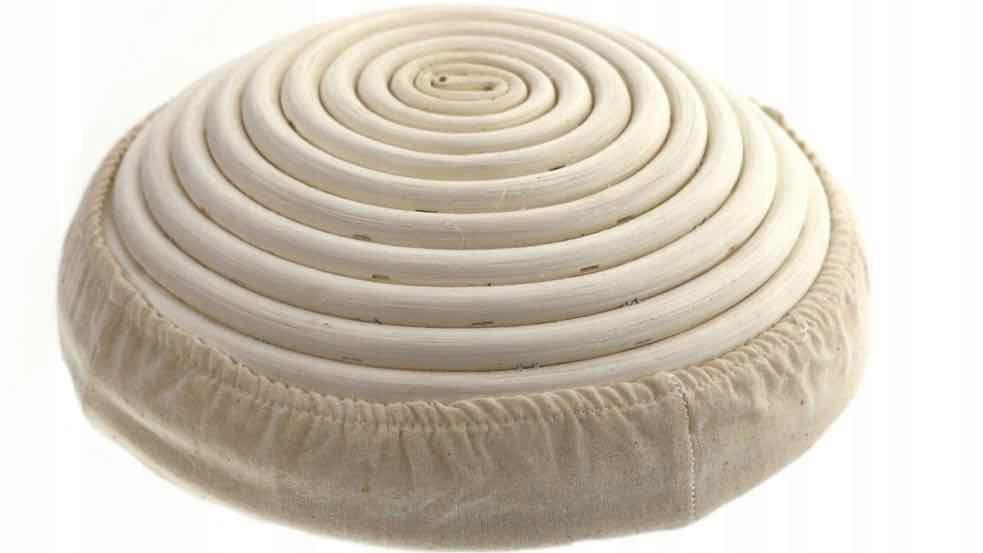 RATAN BASKET FOR RISING PERFECT BREAD 25 CM
